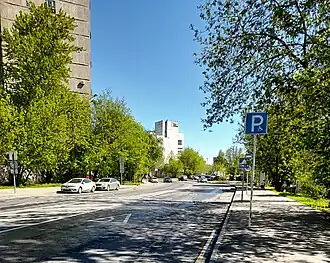 Вид в сторону ул. Молостовых