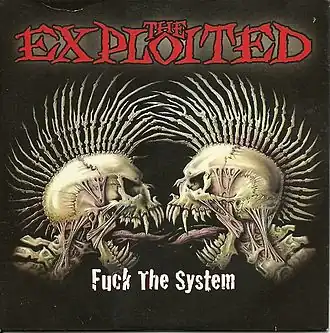 Обложка альбома The Exploited «Fuck the System» (2002)