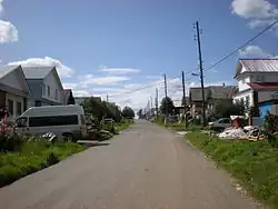 Вид на запад от перекрёстка с улицей Красина