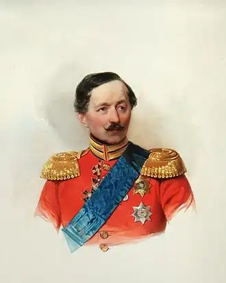 портрет работы Владимира Гау, 1847-1849 гг.