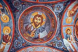 Роспись купола Корамского собора, предместья Анатолии, Турция