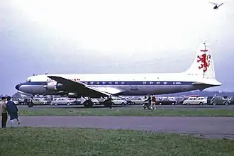 Douglas DC-7C компании Caledonian Airways[англ.]