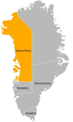 Каасуитсуп на карте