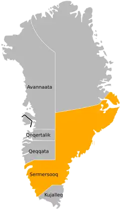 Сермерсоок на карте