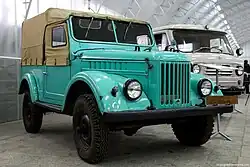 УАЗ-ГАЗ-69. (годы выпуска 1954-1972). Музей УАЗа.