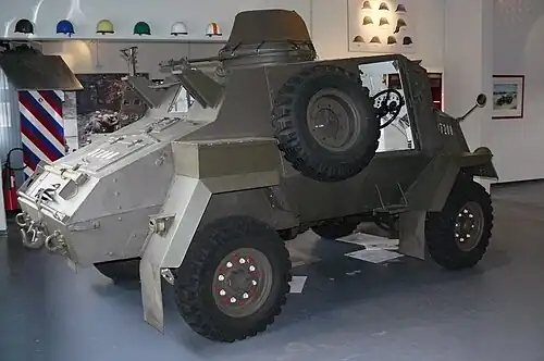 Бронеавтомобиль «Оттер». Музей голландской кавалерии[вд], Амерсфорт, Нидерланды