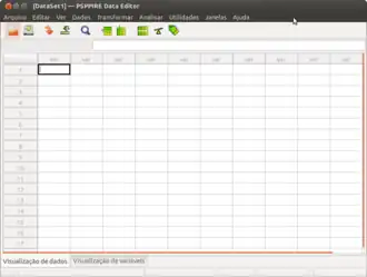 Скриншот программы PSPP
