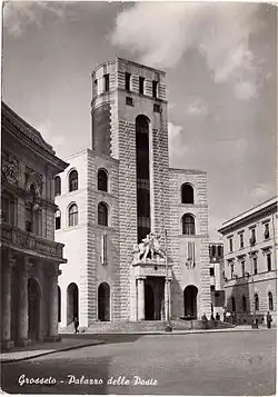 Здание почты в Гроссето. 1953