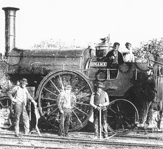 «Змея» после перестройки в 1-1-1T ок. 1865 г.