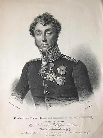 Портрет с оригинального рисунка Франца Крюгера, после 1833 г.