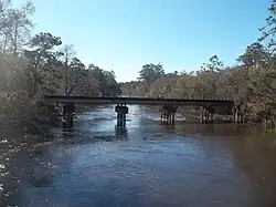 Река Оклокони в районе Мидуэя