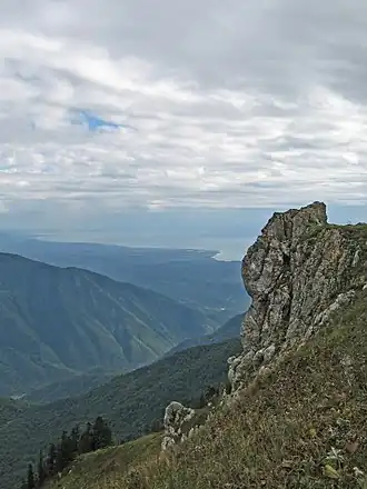 Вид с Мамдзышхи