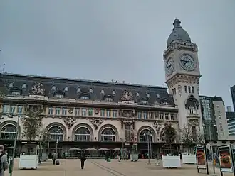 Лионский вокзал, архитектор Мариус Toudoire (1895-1902).