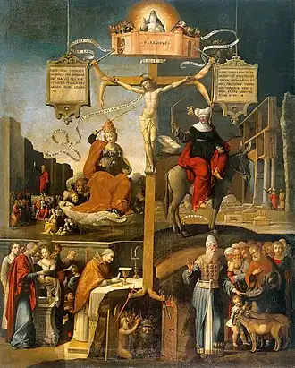 Гарофало. Аллегория Ветхого и Нового завета