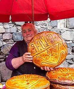 Армянская гата из района древнего монастырского комплекса Гегард