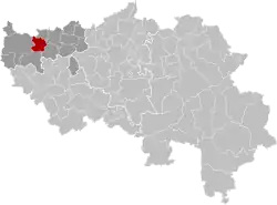 Расположение муниципалитета на карте провинции