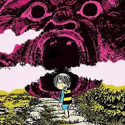 Цветной кадр из оригинальной манги