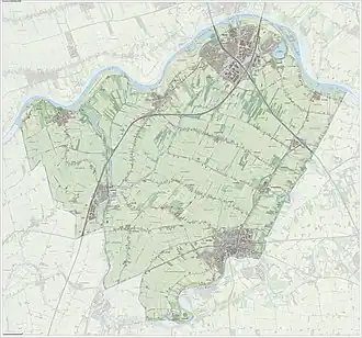 Вейфхеренланден на карте