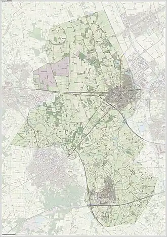 Вирден на карте