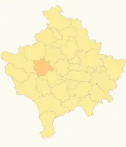 Клина на карте