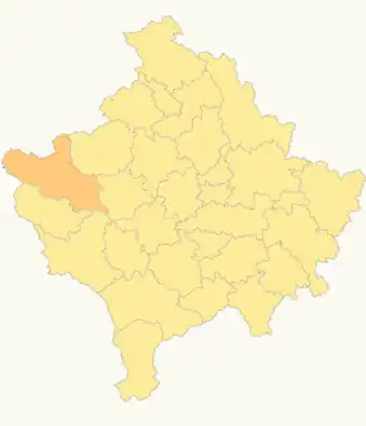 Печ на карте