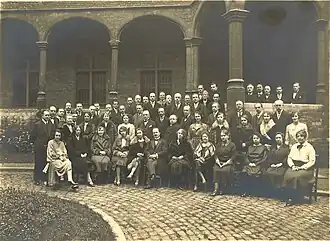 Педагогический коллектив консерватории в 1930 году