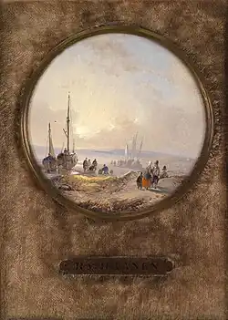 Рыбаки на берегу.