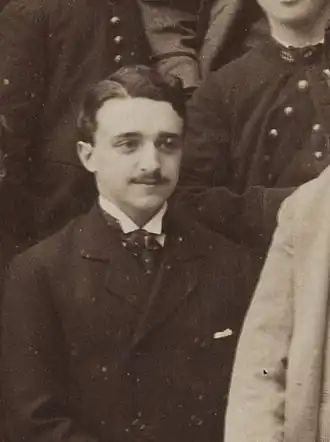 Жорж во время учёбы в лицее Жансон-де-Сайи, 1885 год