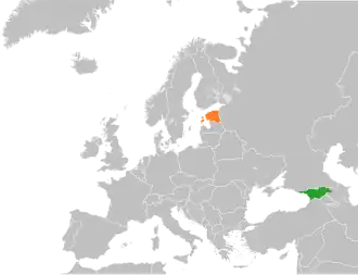 Эстония и Грузия