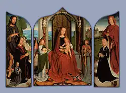 Триптих семьи Седано. Между 1490 и 1495. Дерево, масло. Лувр, Париж