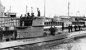 U-93 выходит в первый поход, 1940 год