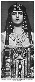 Гертруда Эллиот в роли Клеопатры, 1906