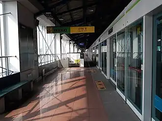 Платформа станции