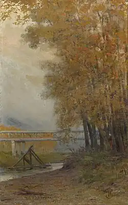 Мост через реку Молдова