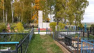 Памятник на месте убийства узников гетто Барань