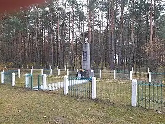 Памятник убитым евреям Щедрина