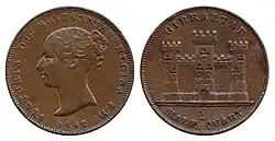 1/2 кварто 1842 года