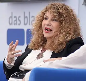 Белли на Лейпцигской книжной ярмарке в 2016 году