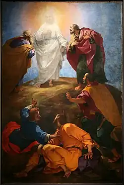 Преображение. 1596. Дерево, масло. Монастырь Сан-Марко, Флоренция