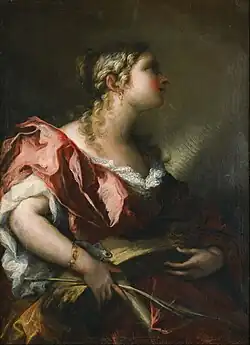 Святая Екатерина Александрийская. Холст, масло. Национальный музей западного искусства (Токио)