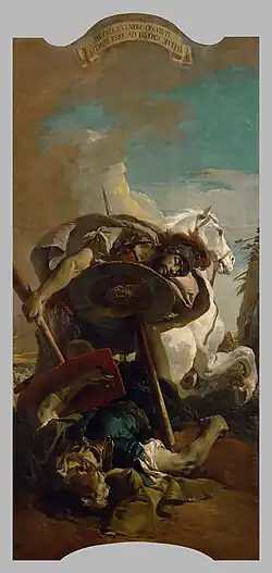 Смерть консула Луция Юния Брута. Музей истории искусств, Вена