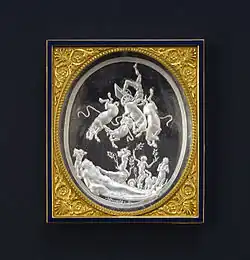 Падение Фаэтона. Между 1531 и 1535. Горный хрусталь. Художественный музей Уолтерса, Балтимор, США