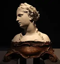 Святая Екатерина. Терракота, дерево. Муниципальный музей, Тревизо