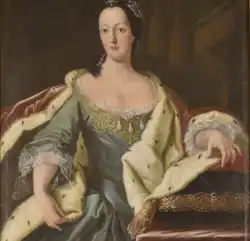 Анна Шарлотта Лотарингская. Холст, масло. Госпиталь святой Беатрисы, Ремирмон