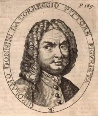 Луиджи Креспи. Портрет Джироламо Доннини (1769)