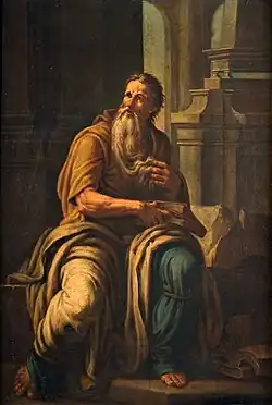 Архимед. Между 1740 и 1741. Холст, масло. Пинакотека Стюарда, Парма