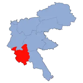 Кшановице на карте