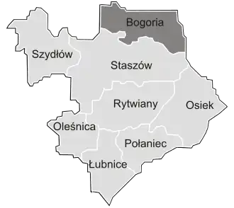 Богоря на карте