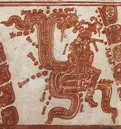 Кинич Ахау на керамике