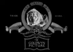 Третий логотип (с 1923 года), с иным дизайном плёнки и маски. В логотипе снова используется живой лев, но уже другой